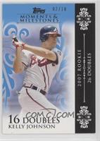 Kelly Johnson (2007 Rookie - 26 Doubles) [Noted] #/10