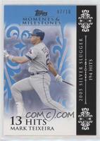 Mark Teixeira (2005 Silver Slugger - 194 Hits) #/10