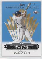 Carlos Lee (2005 Silver Slugger - 41 Doubles) #/10