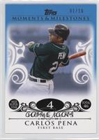 Carlos Pena (2007 MLB Superstar - 46 HRs) #/10