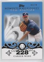 Tom Glavine (2007 - 300 Career Wins (303 Total)) #/10