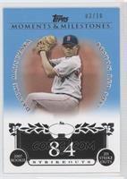 Daisuke Matsuzaka (2007 Rookie - 201 Ks) #/10