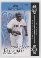 David Ortiz (2007 All-Star - 52 Doubles) #/10