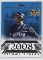 Wladimir Balentien (2008 Rookie) #/10