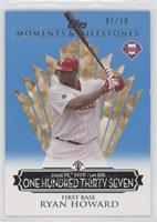 Ryan Howard (2006 NL MVP - 149 RBIs) #/10