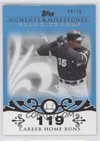 Frank Thomas (2007 - 500 Career Home Runs (513 Total)) #/10