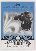 Frank Thomas (2007 - 500 Career Home Runs (513 Total)) #/10