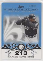 Frank Thomas (2007 - 500 Career Home Runs (513 Total)) #/10