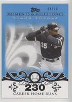 Frank Thomas (2007 - 500 Career Home Runs (513 Total)) #/10