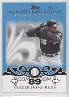 Frank Thomas (2007 - 500 Career Home Runs (513 Total)) #/10