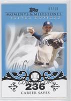 Trevor Hoffman (2007 - 500 Career Saves (524 Total)) #/10