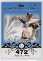 Trevor Hoffman (2007 - 500 Career Saves (524 Total)) #/10