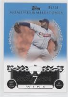 C.C. Sabathia (2007 All-Star - 19 Wins) #/10