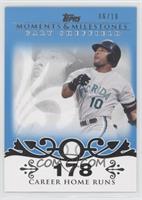 Gary Sheffield (2007 - 450 Career Home Runs (480 Total)) #/10