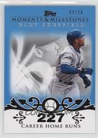 Gary Sheffield (2007 - 450 Career Home Runs (480 Total)) #/10