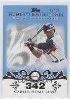 Gary Sheffield (2007 - 450 Career Home Runs (480 Total)) #/10