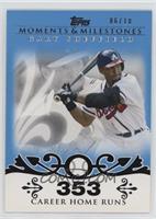 Gary Sheffield (2007 - 450 Career Home Runs (480 Total)) #/10