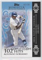 Alfonso Soriano (2004 Silver Slugger - 170 Hits) #/10