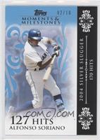 Alfonso Soriano (2004 Silver Slugger - 170 Hits) #/10