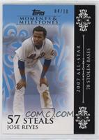 Jose Reyes (2007 All-Star - 78 Stolen Bases) #/10