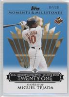 Miguel Tejada (2004 HR Derby Champion - 27 HRs) #/10