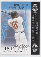 Miguel Tejada (2005 Silver Slugger - 50 Doubles) #/10