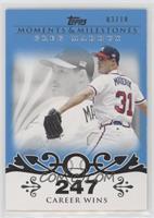 Greg Maddux (Career Milestone - 300 Wins (347 Total)) #/10