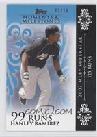 Hanley Ramirez (2007 MLB Superstar - 125 Runs) #/10