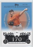 Erik Bedard (2007 MLB Superstar 221 Ks) #/10