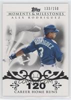 Alex Rodriguez (2007 - 500 Career Home Runs (518 Total)) #/150