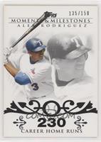 Alex Rodriguez (2007 - 500 Career Home Runs (518 Total)) #/150