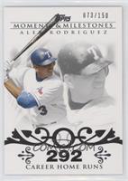 Alex Rodriguez (2007 - 500 Career Home Runs (518 Total)) #/150