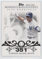 Alex Rodriguez (2007 - 500 Career Home Runs (518 Total)) #/150