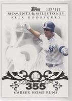 Alex Rodriguez (2007 - 500 Career Home Runs (518 Total)) #/150