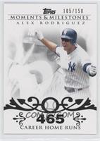 Alex Rodriguez (2007 - 500 Career Home Runs (518 Total)) #/150