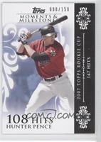 Hunter Pence (2007 Topps Rookie Cup - 147 Hits) #/150