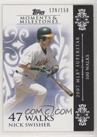 Nick Swisher (2007 MLB Superstar - 100 Walks) #/150