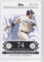 Adrian Gonzalez (2007 MLB Superstar - 100 RBIs) #/150