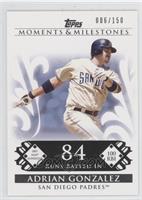 Adrian Gonzalez (2007 MLB Superstar - 100 RBIs) #/150