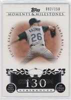 Scott Kazmir (2007 MLB Superstar - 239 Strikeouts) #/150