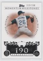 Scott Kazmir (2007 MLB Superstar - 239 Strikeouts) #/150