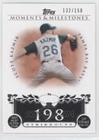 Scott Kazmir (2007 MLB Superstar - 239 Strikeouts) #/150