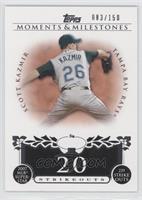 Scott Kazmir (2007 MLB Superstar - 239 Strikeouts) #/150