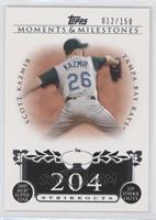 Scott Kazmir (2007 MLB Superstar - 239 Strikeouts) #/150