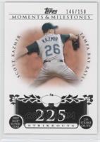 Scott Kazmir (2007 MLB Superstar - 239 Strikeouts) #/150