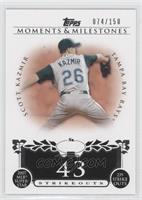 Scott Kazmir (2007 MLB Superstar - 239 Strikeouts) #/150