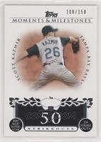 Scott Kazmir (2007 MLB Superstar - 239 Strikeouts) #/150