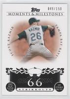 Scott Kazmir (2007 MLB Superstar - 239 Strikeouts) #/150