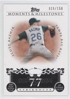 Scott Kazmir (2007 MLB Superstar - 239 Strikeouts) #/150