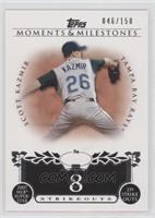 Scott Kazmir (2007 MLB Superstar - 239 Strikeouts) #/150